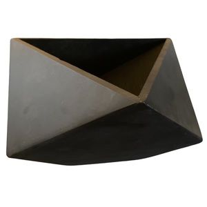 Handmade Slate Modernist Geometric Dique Stone Products Vase Richard Miller